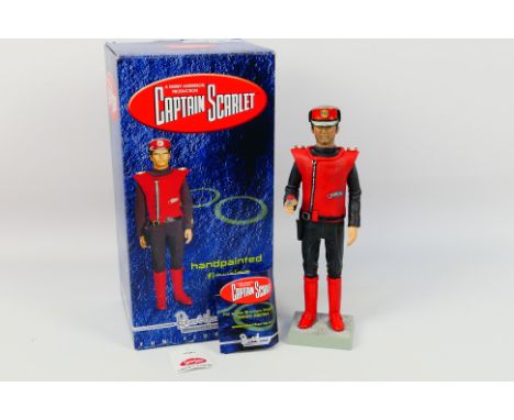 Robert Harrop - Captain Scarlet - A Robert Harrop resin figurine of Captain Scarlet(SCF01).Based on the Captain Scarlet TV se