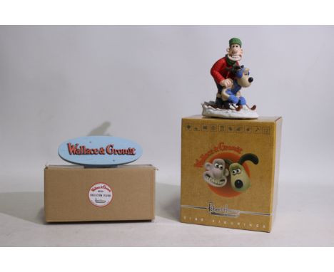 Robert Harrop - Wallace and Gromit - A Limited Edition Robert Harrop resin figure 'A Grand Sleigh Out' (1 of 350)  from the W
