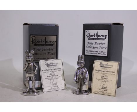 Robert Harrop - A Robert Harrop  Fine Pewter Figure of Biffo the Bear (BDPE03). This item is a Limited edition no.13 and a Dr