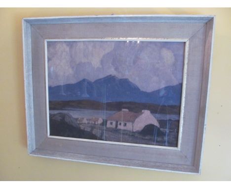 Paul Henry Western Cottages Fine Art Print 14 Inches HIgh x 18 Inches Wide