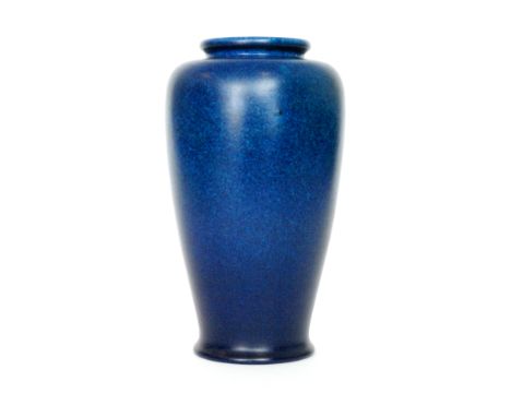 Gladys Rogers and Edward Radford - Pilkingtons Royal Lancastrian - A 1930s Lapis glaze vase of globe and shaft form decorated