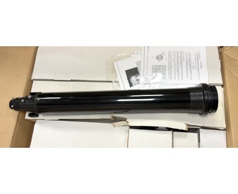 A Celestron C4-R refractor telescope, FL=1000mm F/10, in original box and packing compartments