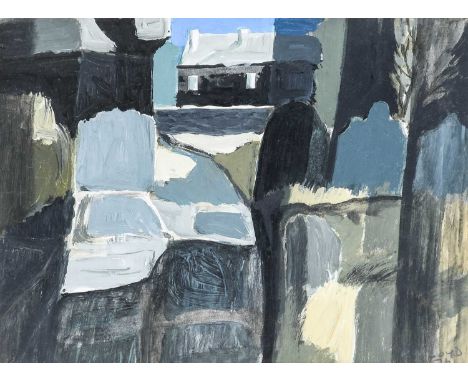 Reginald James Lloyd (1926-2020)"Heptonstall III"Signed and dated (19)76, oil on board; Together with a futher example by the
