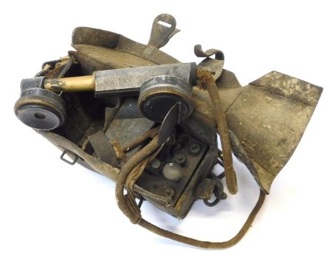 A World War I British Army field telephone. 