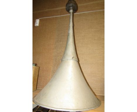 A large loud speaker.