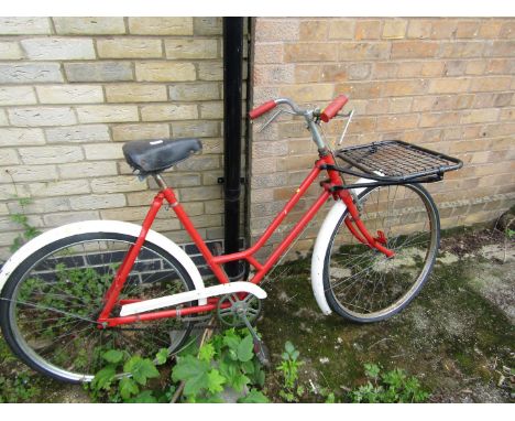 A vintage postman's cycle. 