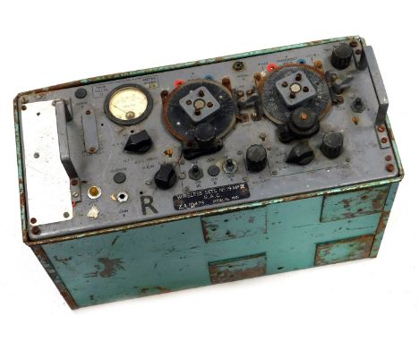 A World War II British Army type 19 wireless set. 