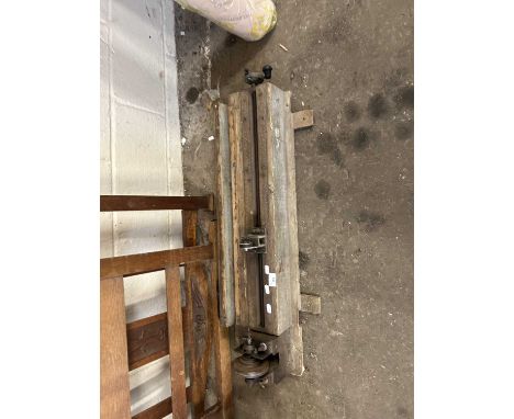 A vintage lathe