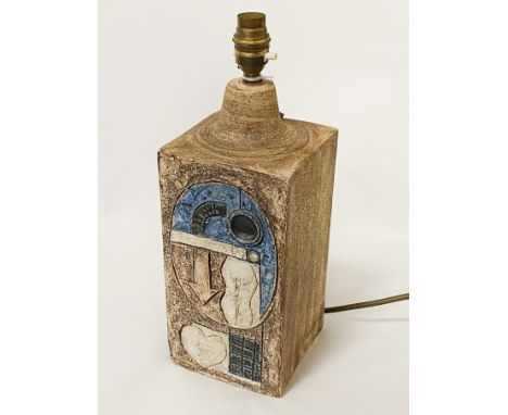 TROIKA VASE / LAMP BASE - 34 CMS (H) APPROX