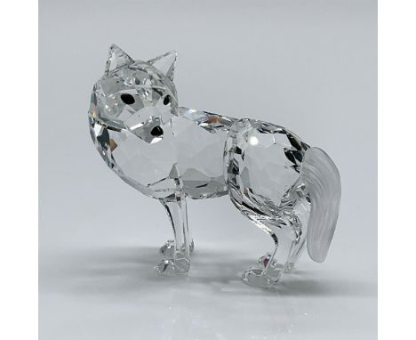 This retired Swarovski crystal wolf was part of the “Fairy Tales” collection, and while sold individually from Red Riding Hoo