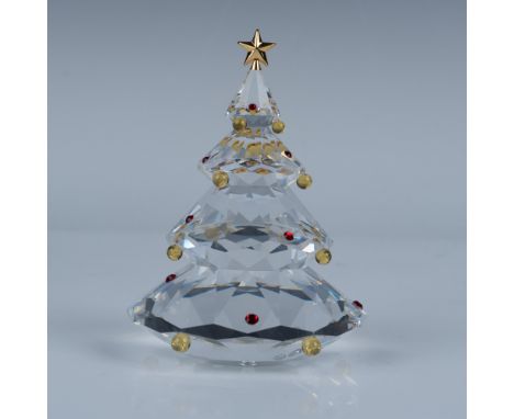 This Swarovski Christmas Tree (model 266945), designed by Anton Hirzinger, showcases Swarovski's renowned craftsmanship in pr