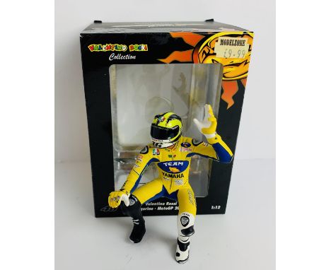 Minichamps 1:12 Scale Valentino Rossi Figurine MotoGP 2006 Limited Edition 7546pcs - Boxed. P&amp;P Group 1 (£14+VAT for the 