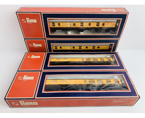 4x Lima OO Gauge Great Western Passenger Coaches - All Boxed. P&amp;P Group 2 (£18+VAT for the first lot and £2+VAT for subse
