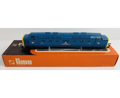 Lima OO Gauge Class 55 BR Blue Deltic 'The Fife &amp; Forfar Yeomanry' Loco - Boxed. P&amp;P Group 1 (£14+VAT for the first l