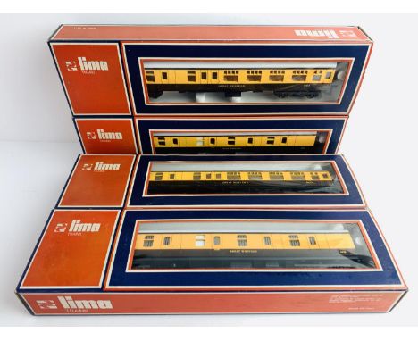 4x Lima OO Gauge Great Western Passenger Coaches - All Boxed. P&amp;P Group 2 (£18+VAT for the first lot and £2+VAT for subse
