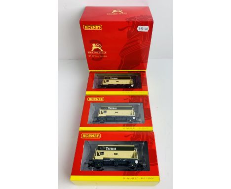 Hornby OO Gauge R6829 (3x Pack) Tarmac PGA Hopper Wagons - Boxed. P&amp;P Group 2 (£18+VAT for the first lot and £2+VAT for s