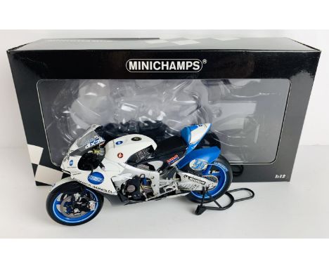 Minichamps 1:12 Scale Honda RC212V 'Konica Minolta' JIR Honda S. Nakano MotoGP 2007 Motorcycle - Boxed. P&amp;P Group 2 (£18+