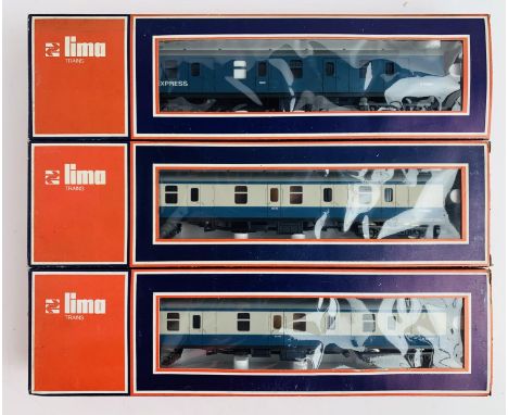 3x Lima OO Gauge BR Parcel Cars - All Boxed. P&amp;P Group 2 (£18+VAT for the first lot and £2+VAT for subsequent lots) 