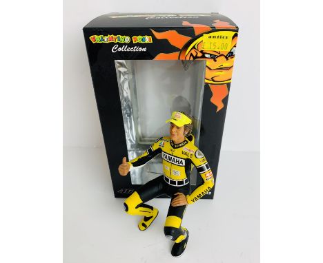 Minichamps 1:12 Scale Valentino Rossi Figurine MotoGP 2005 Laguna Seca Limited Edition 3999pcs - Boxed. P&amp;P Group 1 (£14+