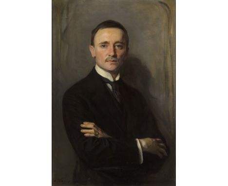 Philip Alexius de László, PRBA,  Hungarian / British 1869-1937- Portrait of William Richards Castle, Junior; oil on canvas, s