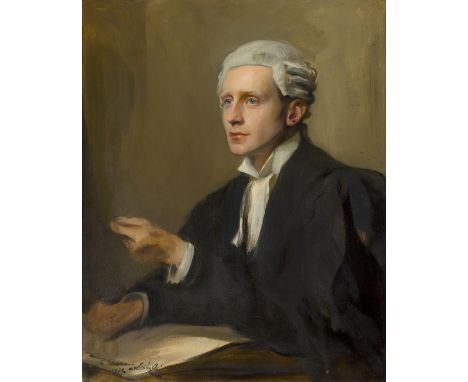 Philip Alexius de László, PRBA,  Hungarian / British 1869-1937- Portrait of Paul Leonardo de László, the artist's son; oil on
