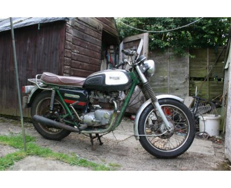 1976 Triumph Bonnieville T140V, 750 cc. Registration number RWU 846R. Chassis number GN72084. Engine number DN70359. The init