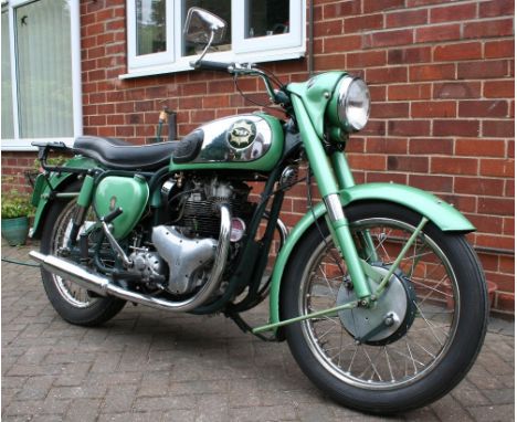 1954 BSA CA7 Shooting Star 497cc
Registration number CSL 544
Chassis number CA71111.
Engine number CA7SS5075.
BSA's initial p