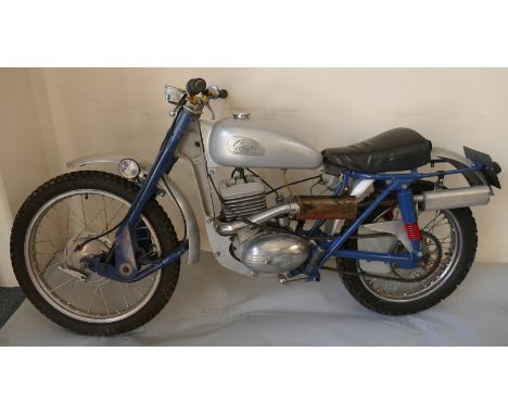 1961 Greeves Scottish 24TDS trials 246 cc Registration number YST 365. Frame number 61/1690. Engine number plate missing. Gre