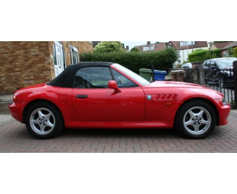 1998 BMW Z3 1895cc
Registration number R77 NYK
Chassis number WBACH72070LD83204.
Engine number 05568801.
The BMW Z3 was BMW's