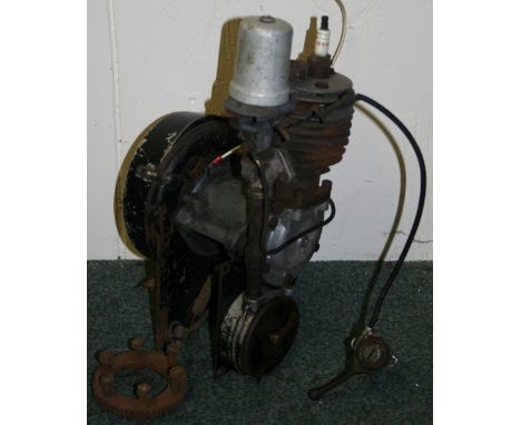 A Velo Solex single cylinder 45 cc engine, number 40242, circa 1949/50.