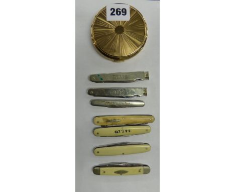 PENKNIVES, CIGAR CUTTERS & STRATTON COMPACT