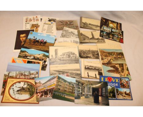Various First War postcards, postcard booklets and others etc 