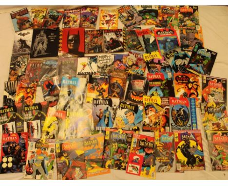 A selection of various Batman publications including The Batman Files, Batman Collected and others and related publications