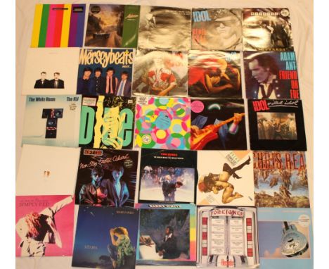 Various 1980's LP records including Billy Idol, Madness, Adam And The Ants, Dire Straits, Pet Shop Boys, Elvis Costello, Chri
