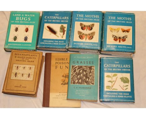 South (R) The Moths of the British Isles 2 vols; Land and Water Bugs of the British Isles; Bees Wasps Ants and Allied Insects