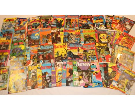 A complete set of 1988 DC Comics, Batman Monthly 1-58