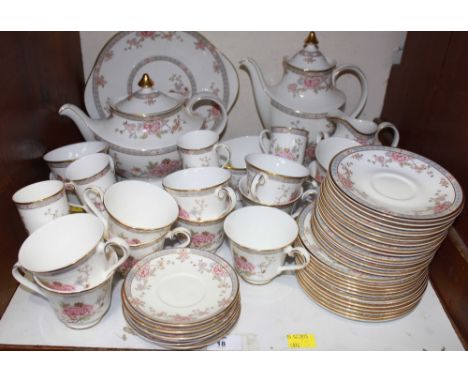 SECTION 18.  An extensive Royal Doulton 'Canton' pattern tea and coffee service of approximately sixty pieces.