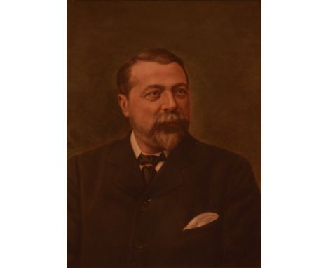 W.H. Howard.  Head and shoulders portrait of Mr. Charles Shand Vosper, partner of Smith & Vosper Limited, 19th century Co-Op 