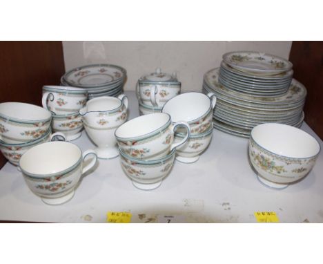 SECTION 7.  A Wedgwood 'Petersham' pattern part dinner service of twenty-two pieces, together with a Hampshire pattern tea se