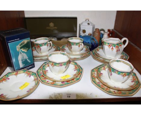 SECTION 19.  A 1920s Royal Doulton part tea set and other ceramics