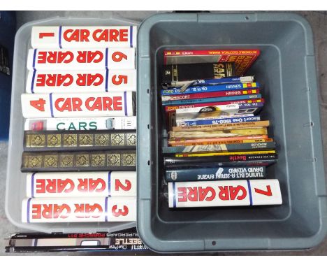 Car Care, Autodata, Autobooks, Other - 33 x car books and magazines - Lot includes a Car Care '7' driving and car manual, a P