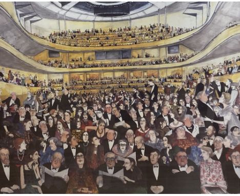 Sue Macartney-Snape, limited edition print, Glyndebourne II, signed in pencil, 579/1250, 53 x 68cm