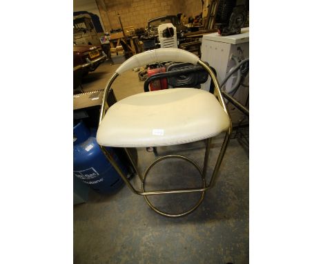 Metal Framed Bar Stool