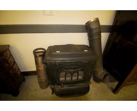 Jotul F8 Woodburner - 8kw output - with flue pipe