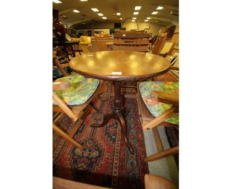 Georgian oak tripod table