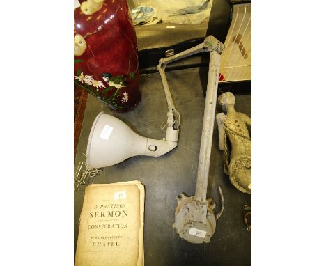 Anglepoise machinist's lamp