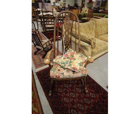 Elm Rocking Chair - Ercol Style