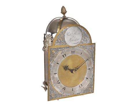 A George III brass lantern clock made for the Middle Eastern market,   Robert Ward, London, last quarter of the 18th century 