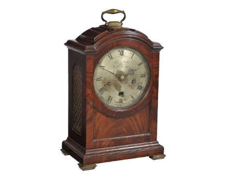 A fine and potentially historically important George III mahogany striking table regulator, Thomas Mudge and William Dutton, 