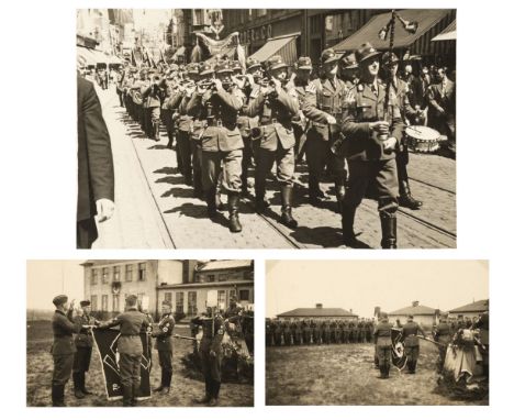 Hitler and the Third Reich. Erinnerungen an den Arbeitsdienst, c. 1935, a private photograph album containing 66 tipped-in ge